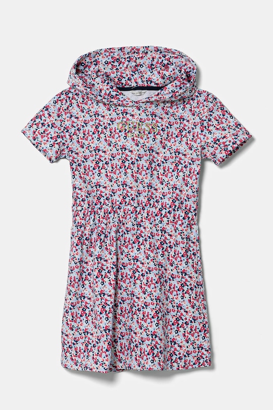 

Детское хлопковое платье Guess, синий