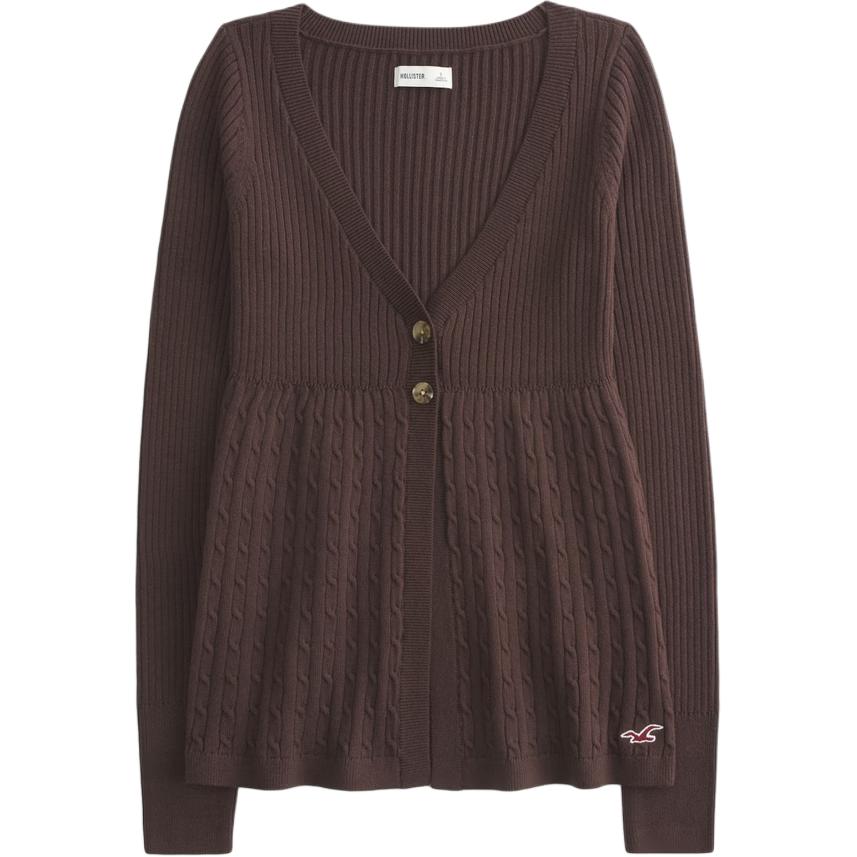 

Футболка Hollister Regular для женщин Hollister/, коричневый