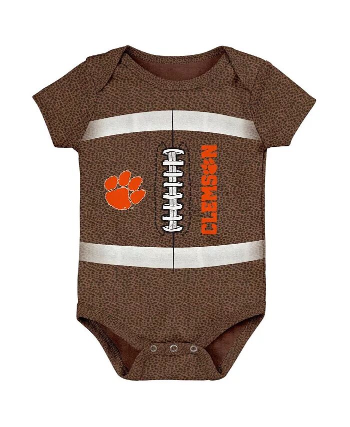 

Футбольный комбинезон Clemson Tigers Catch Me для новорожденных и младенцев, мальчиков и девочек Outerstuff