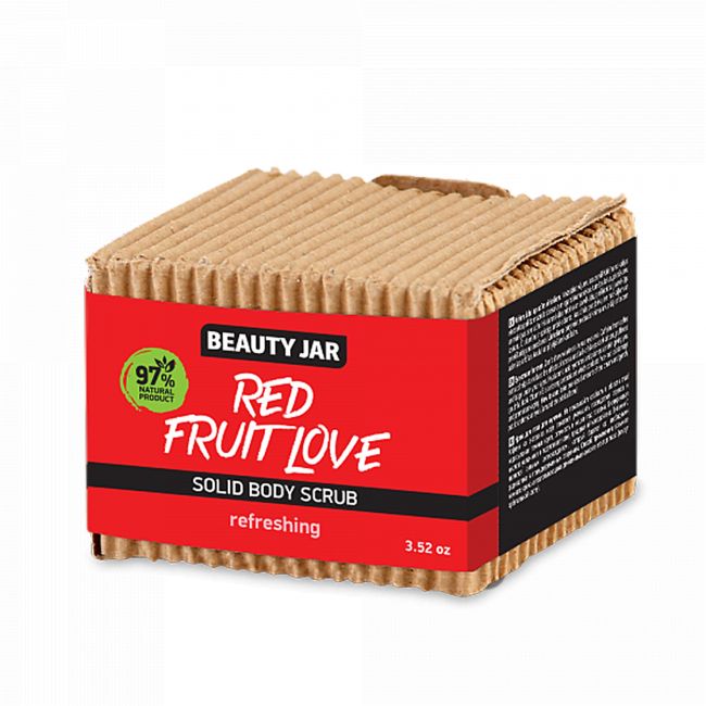 

Красный фрукт любит твердый скраб для тела Beauty Jar, 100 гр