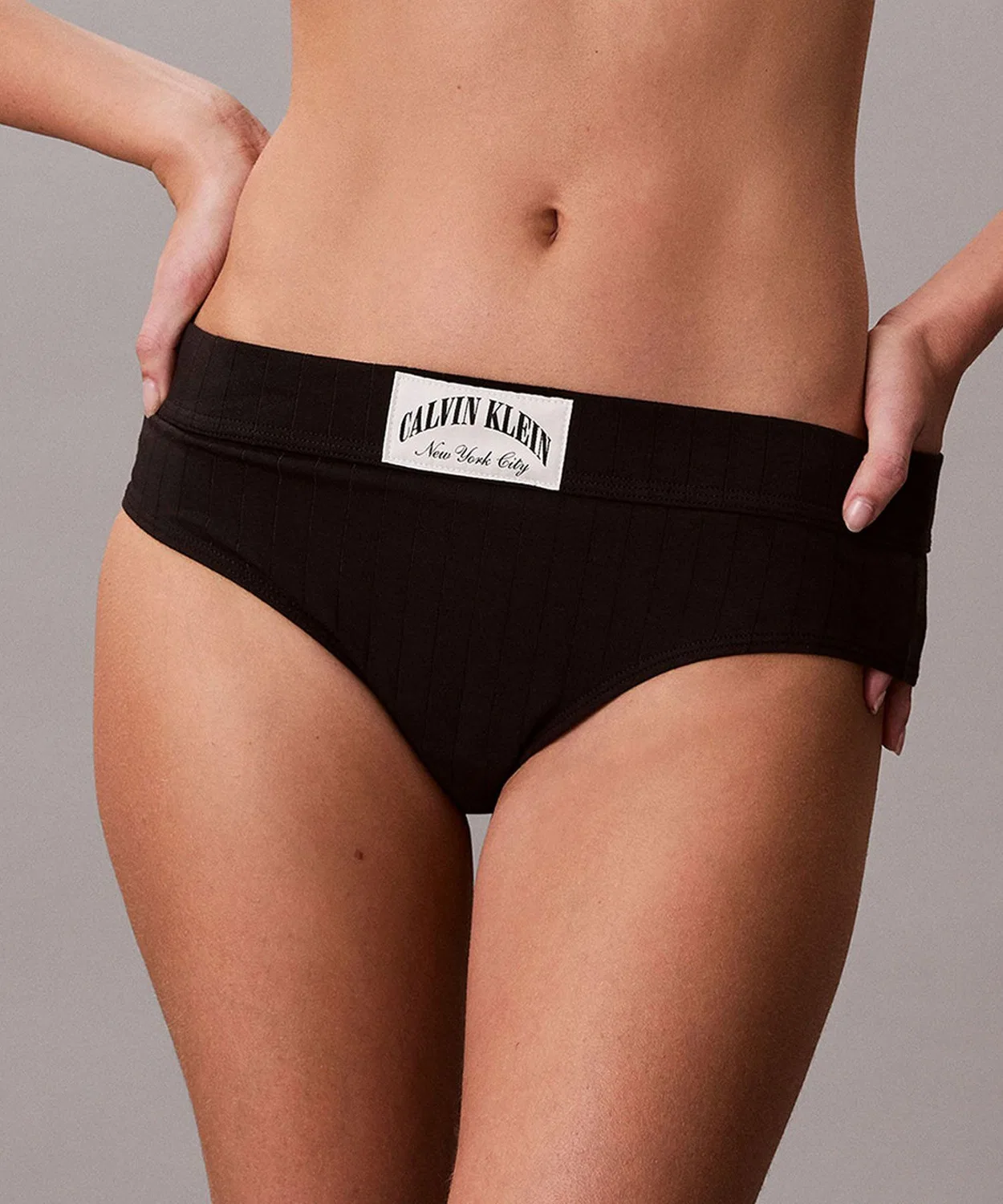Бикини-шорты Calvin Klein Heritage Classic, хлопок, чёрные
