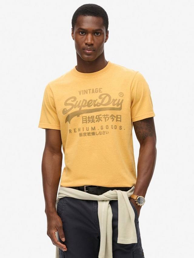 

Классическая футболка heritage Superdry, желтый