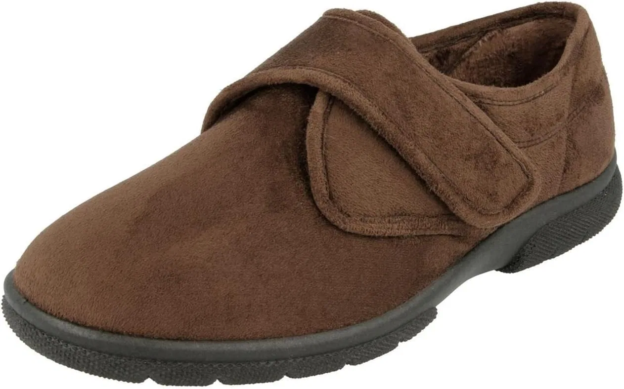 DB Shoes Мужские тапочки (Daniel) 6V, широкая посадка, коричневые
