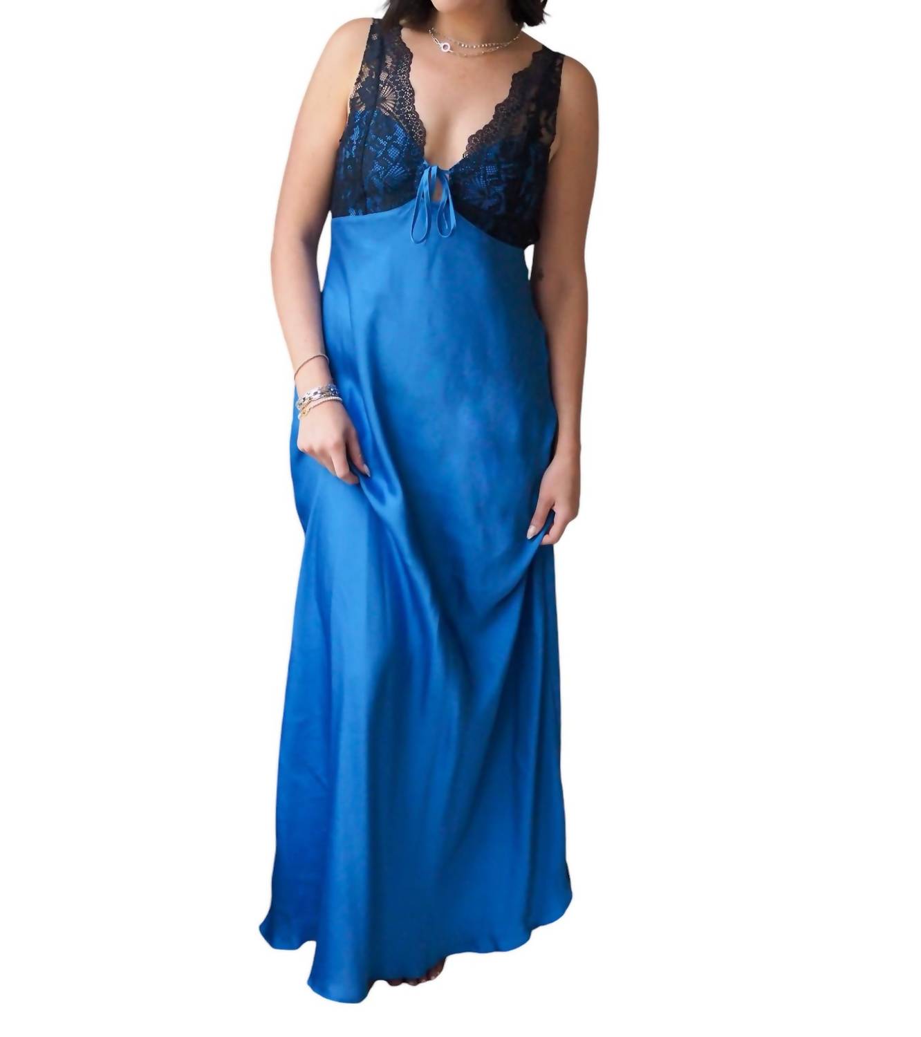 

Комбинация Country Side Maxi Slip In Camanula Free People, цвет camanula combo
