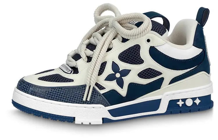 

Кроссовки Louis Vuitton LV Skate белые морские, Белый, Кроссовки Louis Vuitton LV Skate белые морские