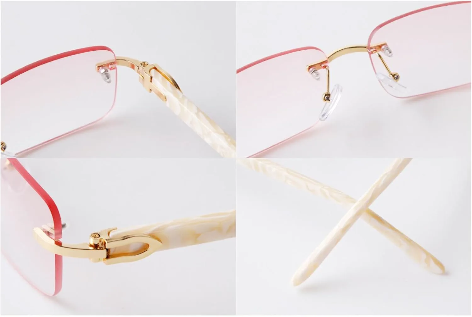 

Солнцезащитные очки с защитой от УФ-излучения UV400 | Без оправы, зеленые линзы | Для женщин и мужчин, для занятий спортом на открытом воздухе и вождения DSVIGF, 06