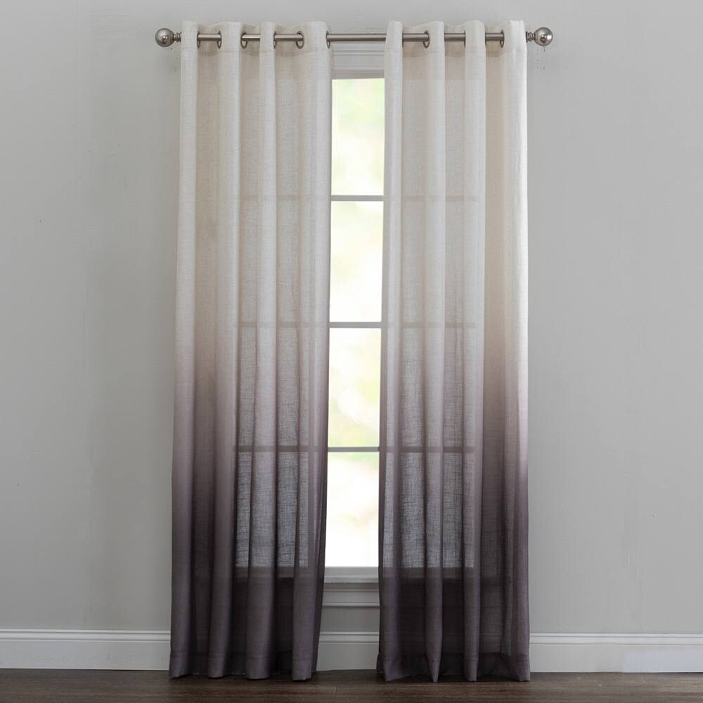 

NATCO Harwich Mid Печатная оконная занавеска Shibori, цвет Taupe