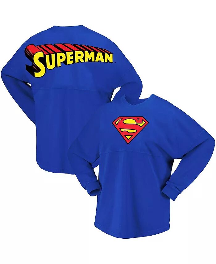 

Мужская и женская футболка Royal Superman Original с длинным рукавом Spirit Jersey