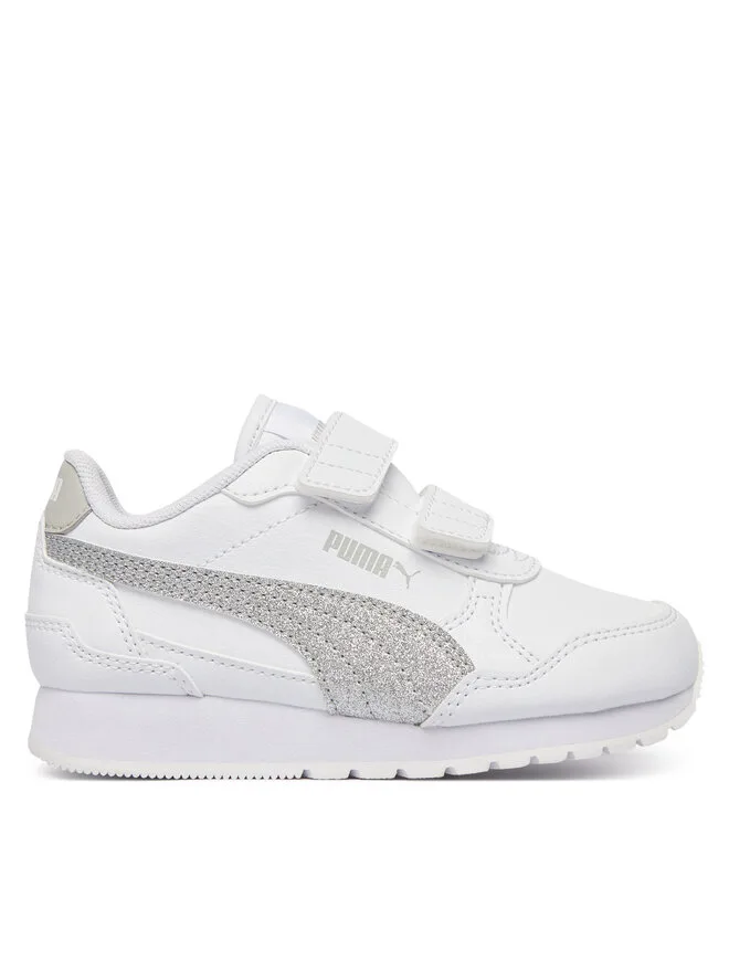 Puma Кроссовки St Runner V4 Glitter 401587 01 белые