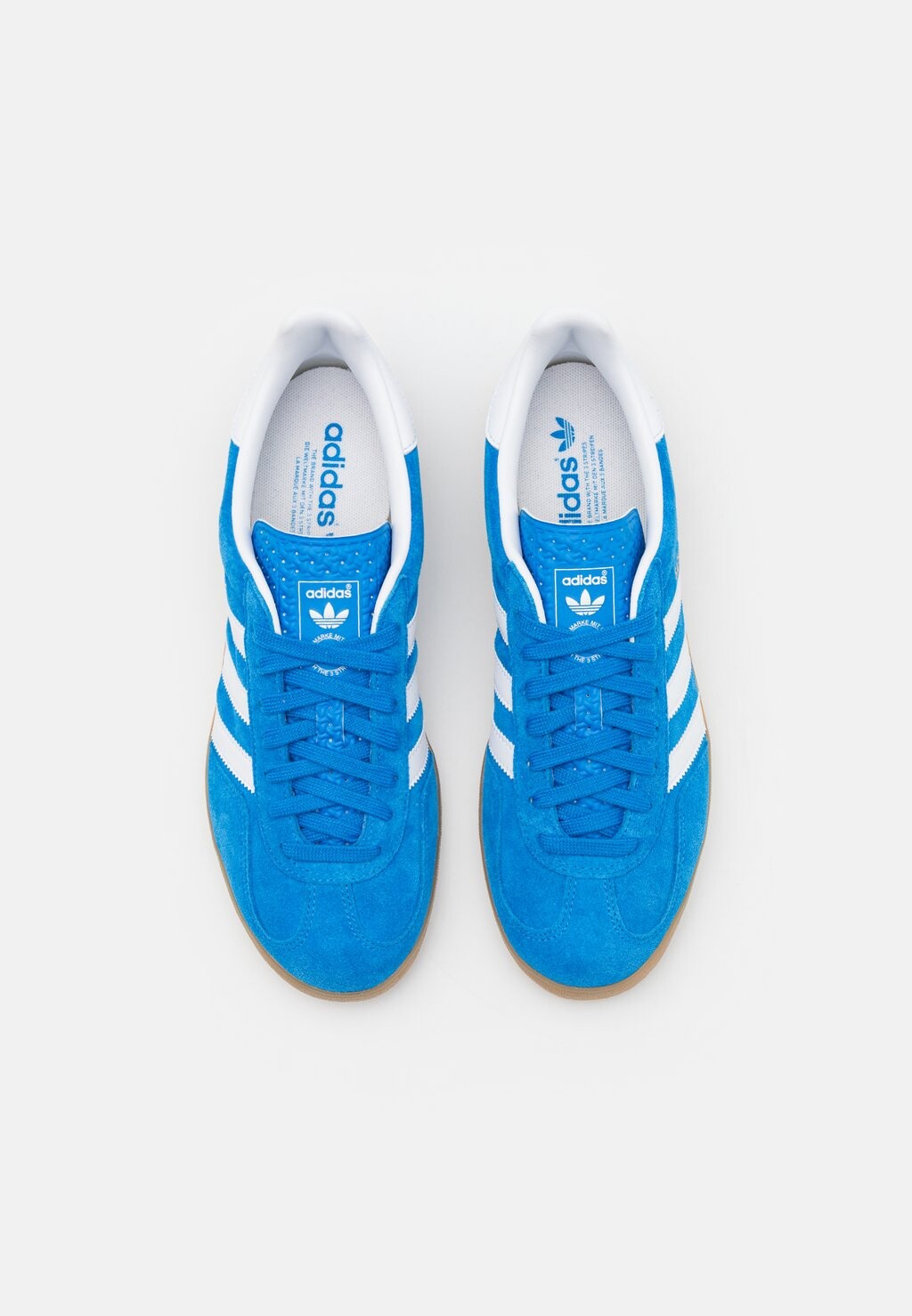 Кроссовки на шнуровке GAZELLE INDOOR adidas, синий — фото 3