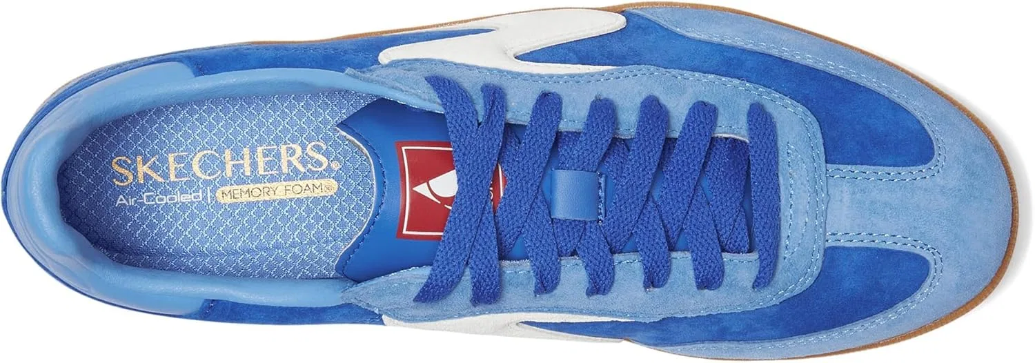 Женские кроссовки Skechers Hotshot Varsity Crew Trainers, Blue — фото 3