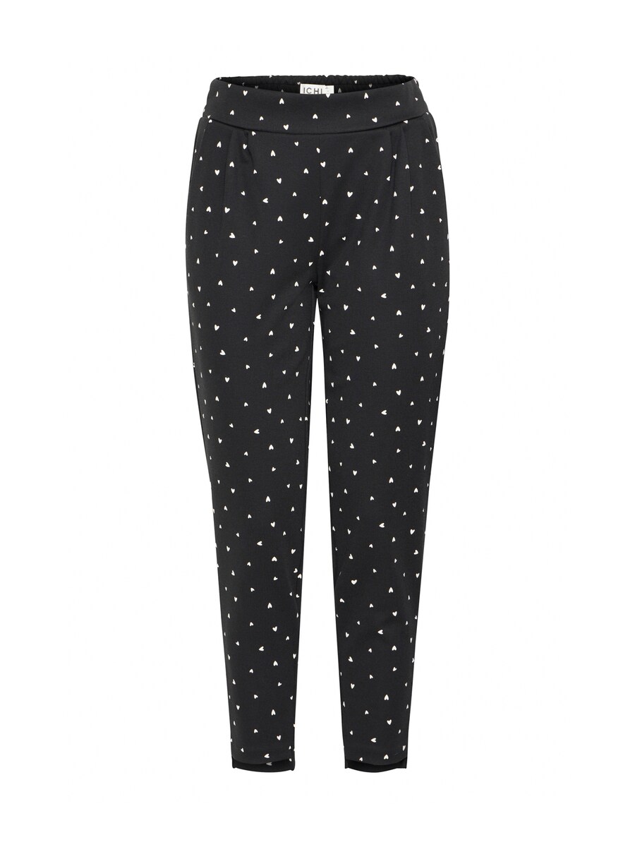 

Брюки со складками спереди ICHI Tapered Pleat-Front Pants KATE, черный