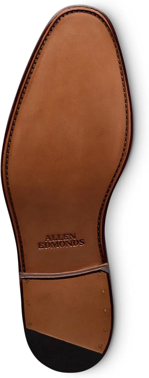 Оксфорды из натуральной кожи Allen Edmonds, Cognac Museum Leather — фото 2