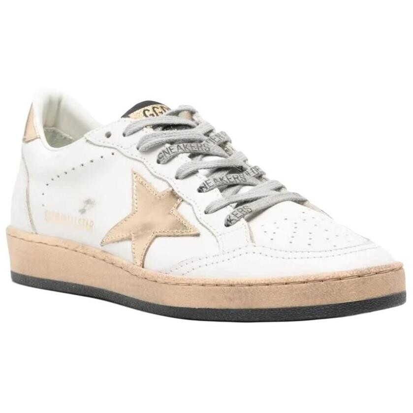 Кроссовки Golden Goose Ball Star Skateboarding Shoes Women's Low-top White, белый — фото 3