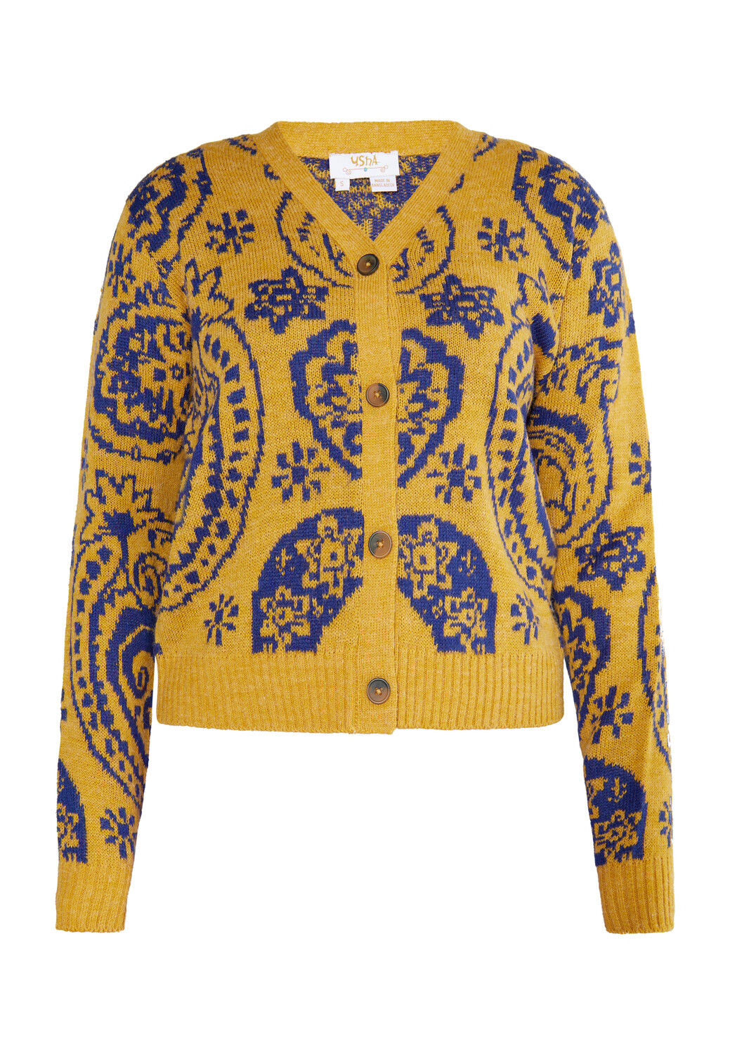 

Толстовка usha FESTIVAL Strickjacke, цвет Curry