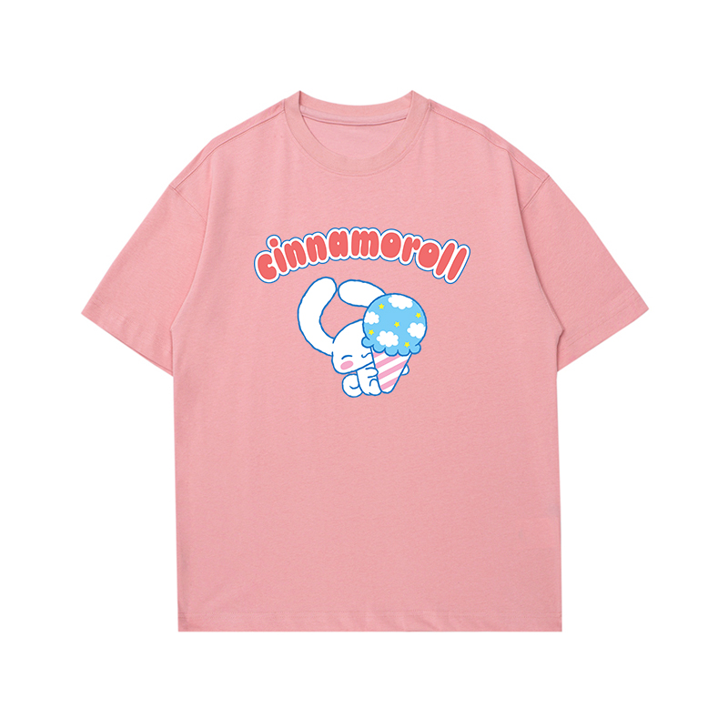 

Футболка Unisex CINNAMOROLL Yugui Dog Sanrio, розовый