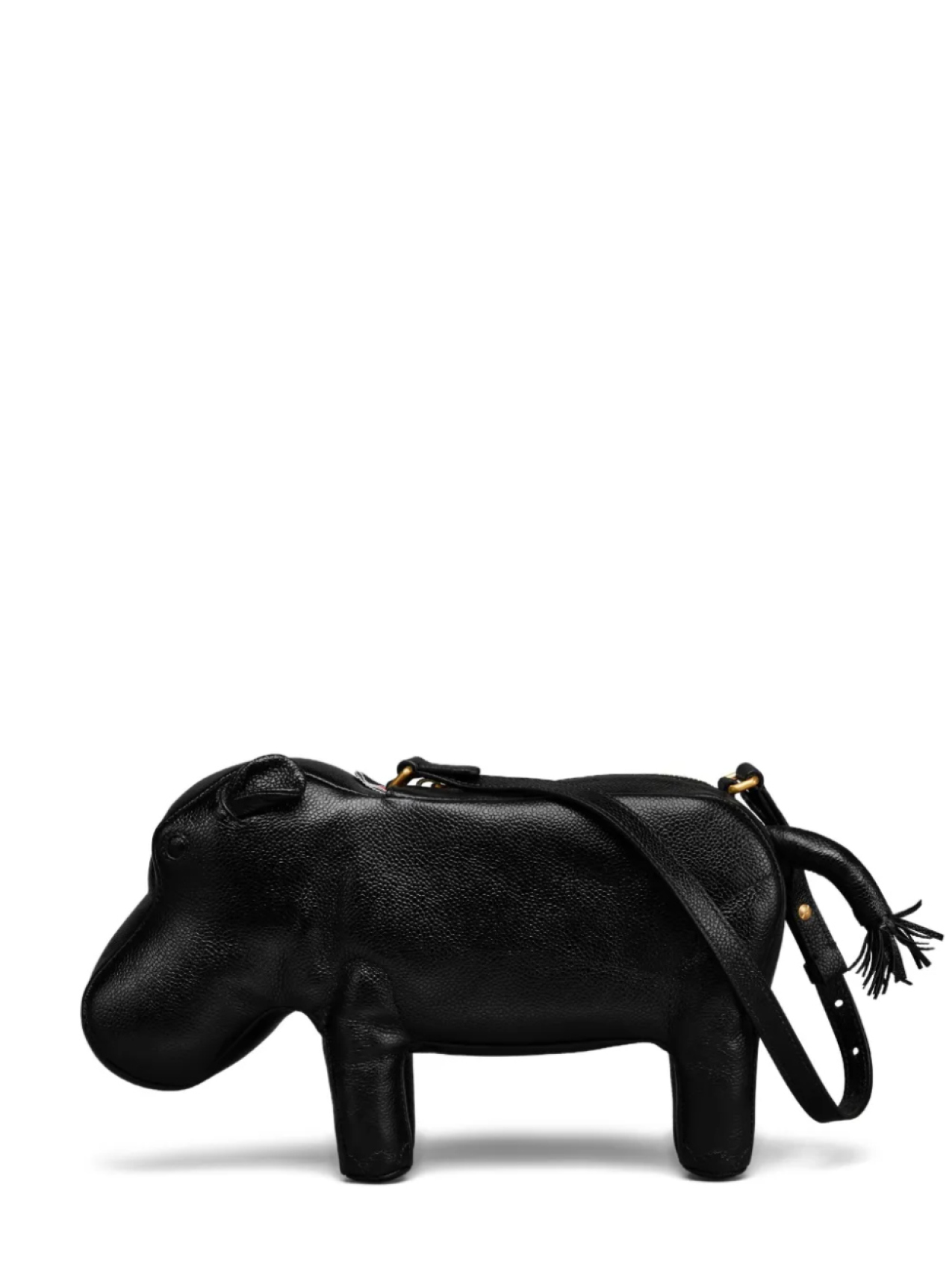 

Thom Browne сумка на плечо с декором Hippo, черный