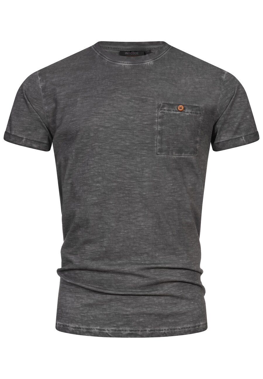 

Классическая футболка INDICODE JEANS Shirt Kilmon, серый