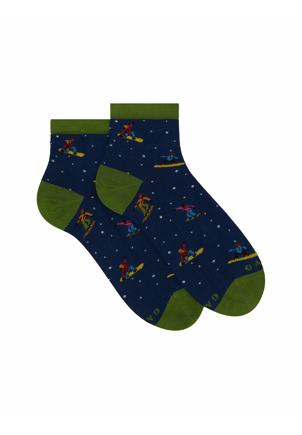 

Носки LOW-CUT WITH SNOWBOARD MOTIF Gallo, синий