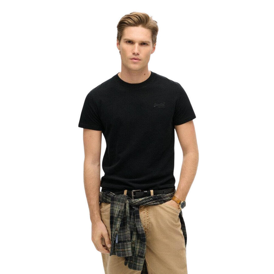 SUPERDRY Футболка с логотипом из органического хлопка — фото 2