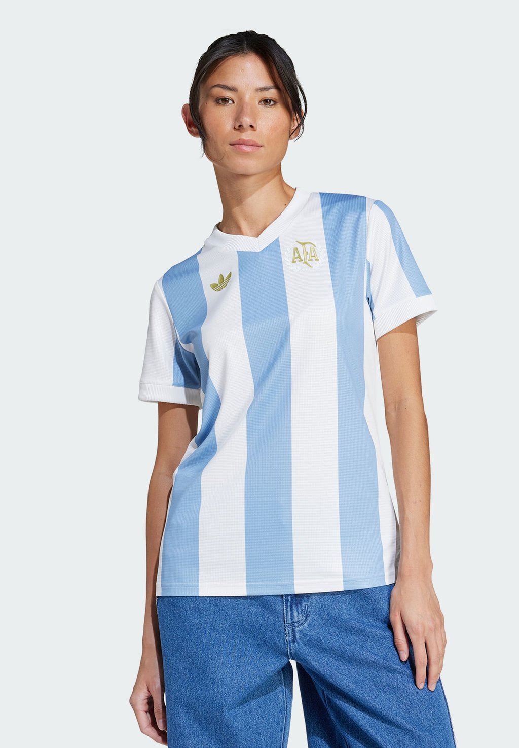

Футболка ARGENTINA AFA ANNIVERSARY JERSEY adidas Originals, сине-серый