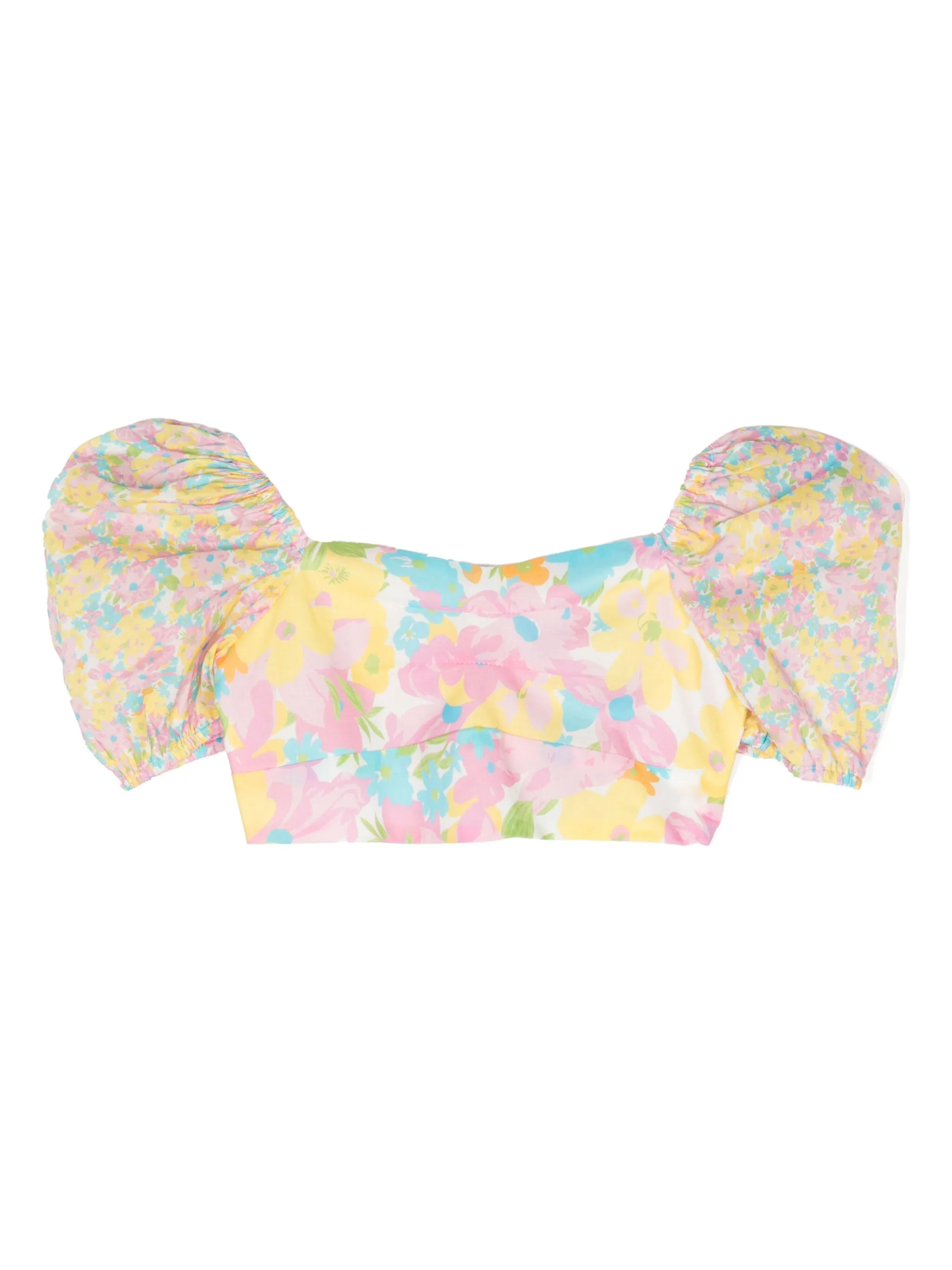 

Укороченный топ Amalia с цветочным принтом Marlo, мультиколор