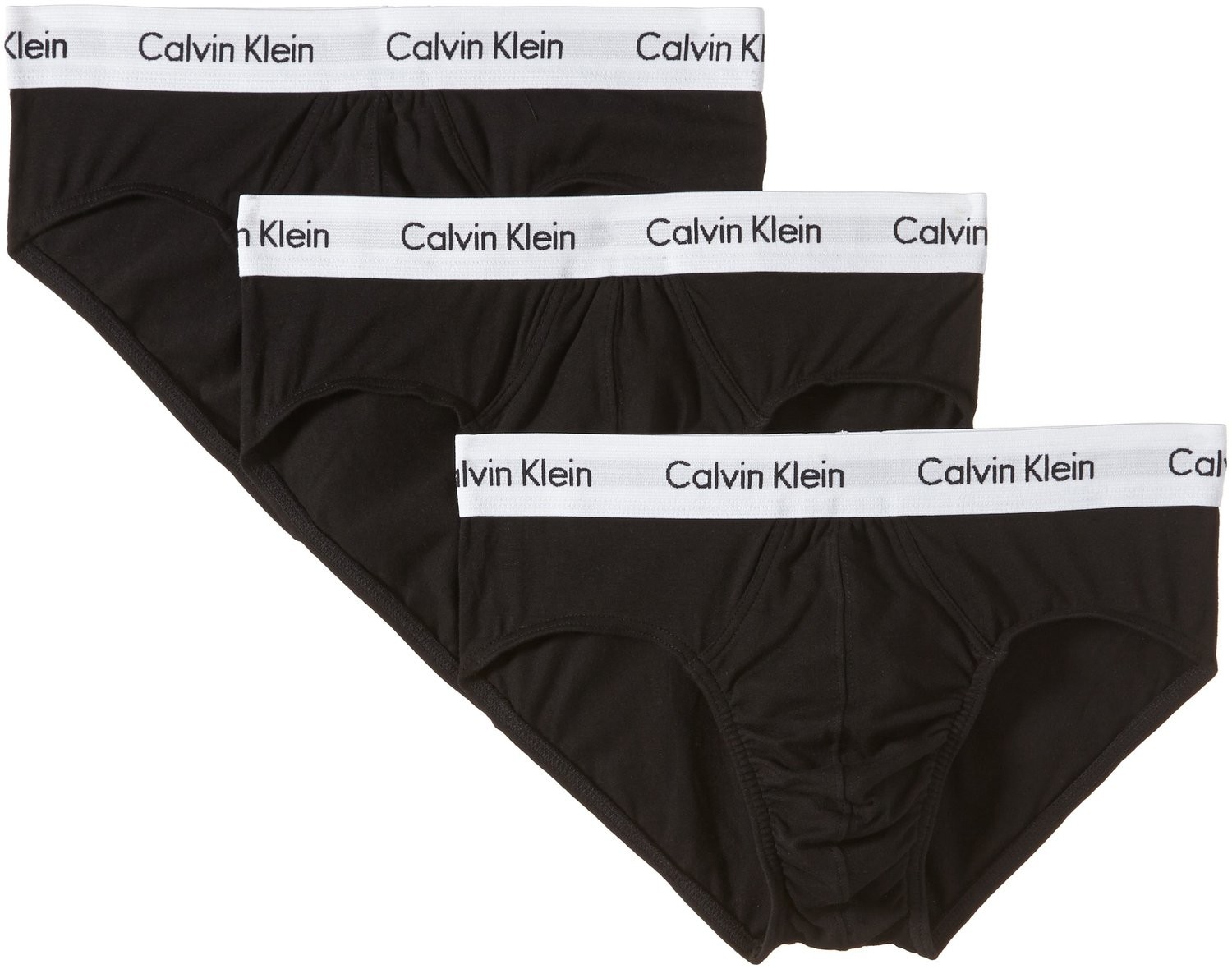 

Трусы женские Calvin Klein Underwear слипы 3 шт, черный
