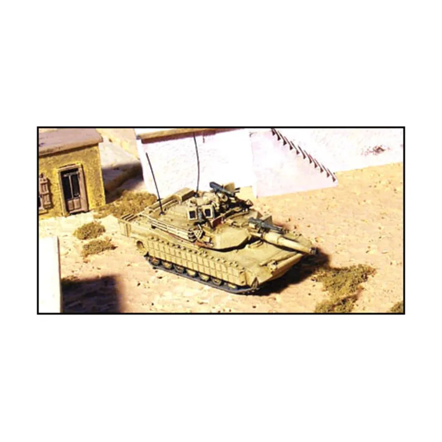 

M1A2 Туск Абрамс, Modern Micro Armour - United States - Tanks and Armored Cars (1:285)