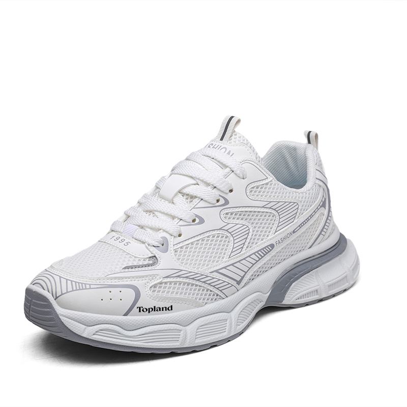 

Topland Мужские белые кроссовки Low Top Chunky 8007, цвет White 8007