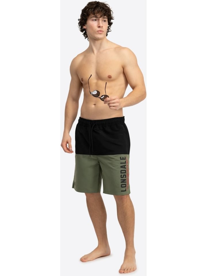 

Пляжные шорты Hayling Regular Fit, цвет зеленый Lonsdale