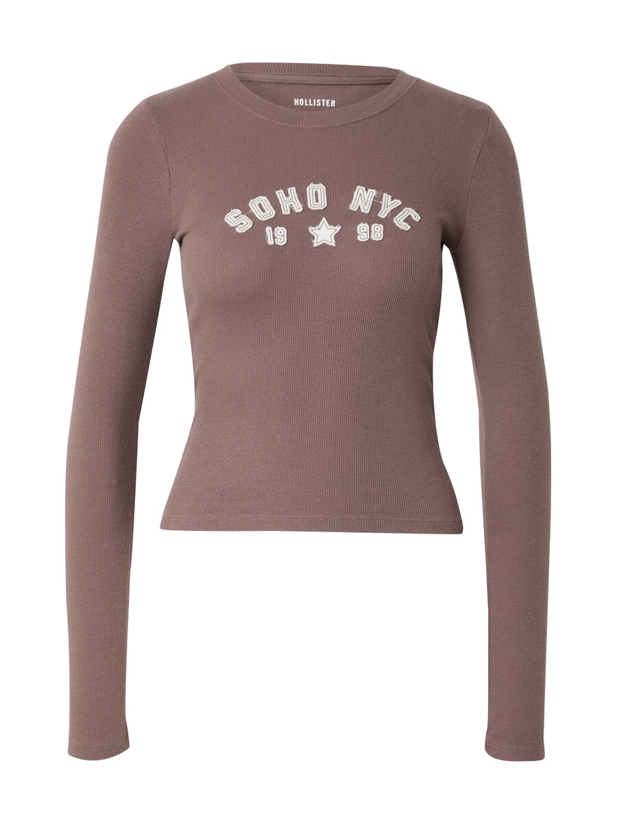 

Лонгслив HOLLISTER Shirt, цвет cappuccino