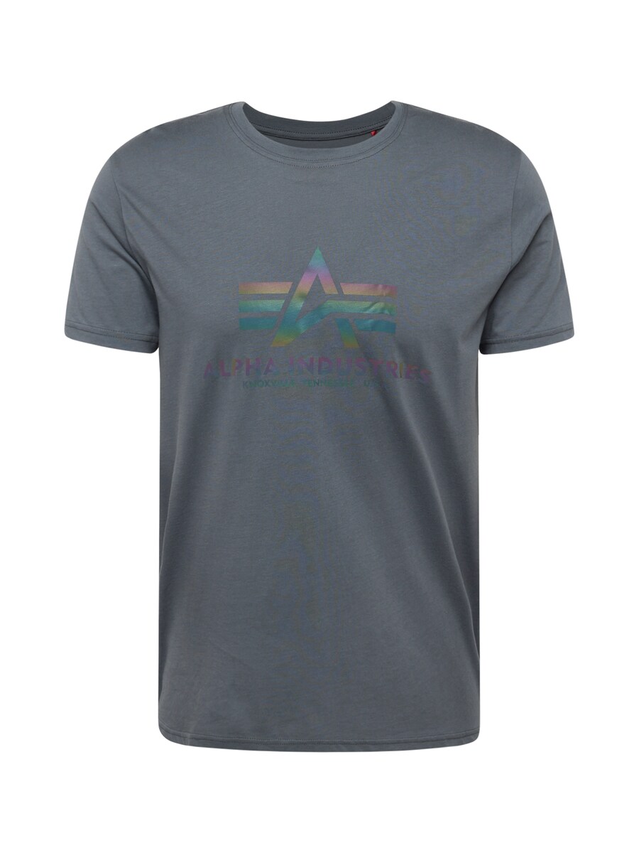 

Классическая футболка ALPHA INDUSTRIES Shirt, темно-серый