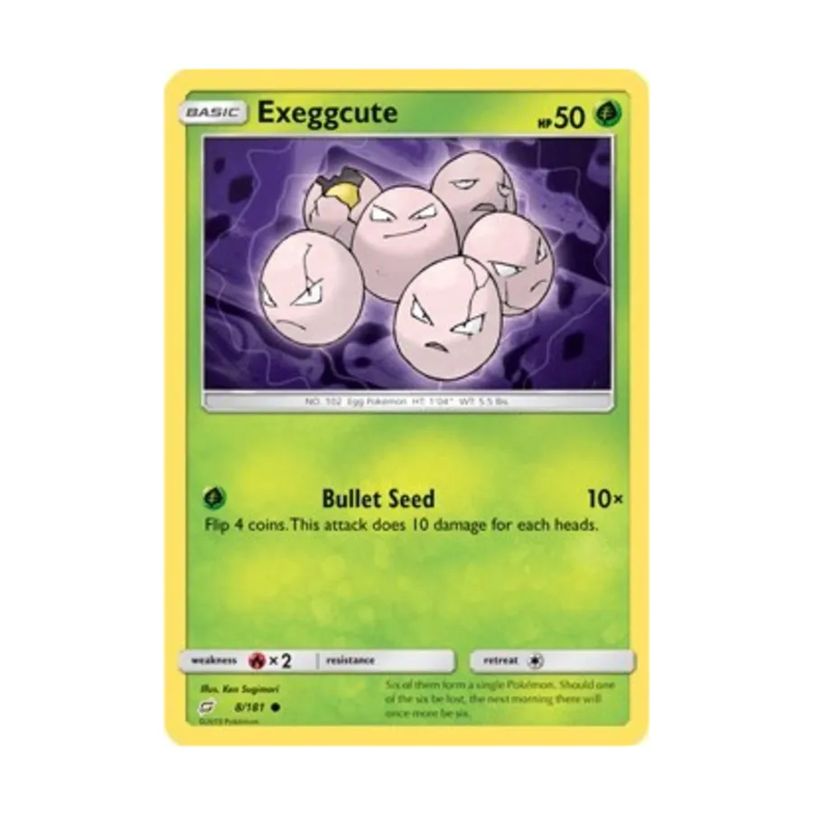 

CCG Экзеггют (C) #8, Pokemon - SM - Team Up - Singles