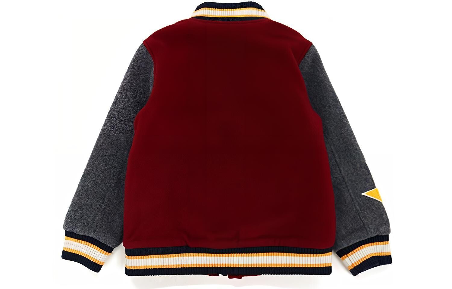 Детская бейсбольная куртка A Bathing Ape, красный — фото 4