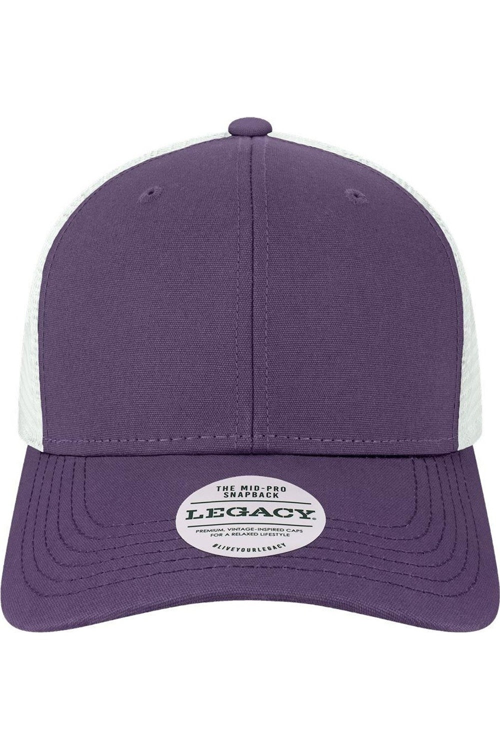 

Кепка водителя грузовика LEGACY Mid-Pro Snapback, фиолетовый/белый