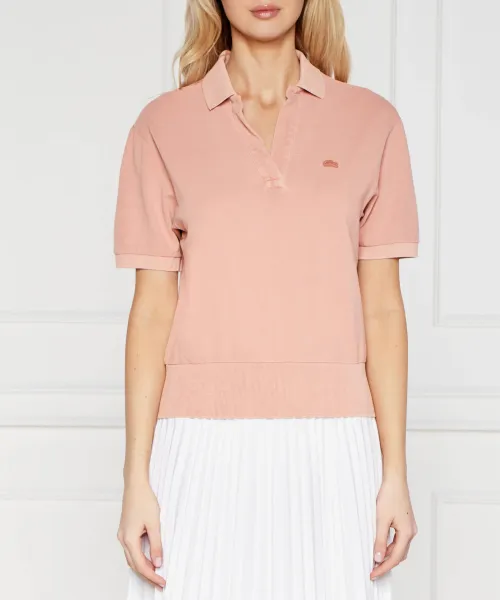 

Футболка поло Regular fit Lacoste, розовый