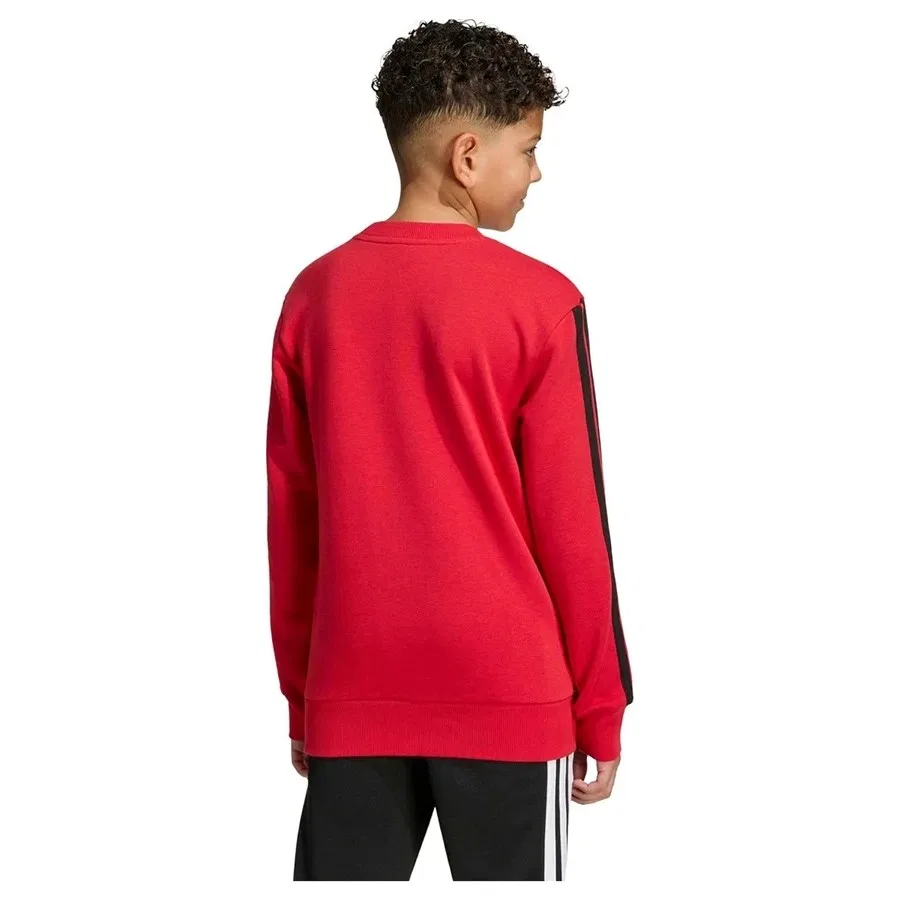 Детский свитшот с длинным рукавом Manchester United Kids Crew Sweat adidas, Красный — фото 3