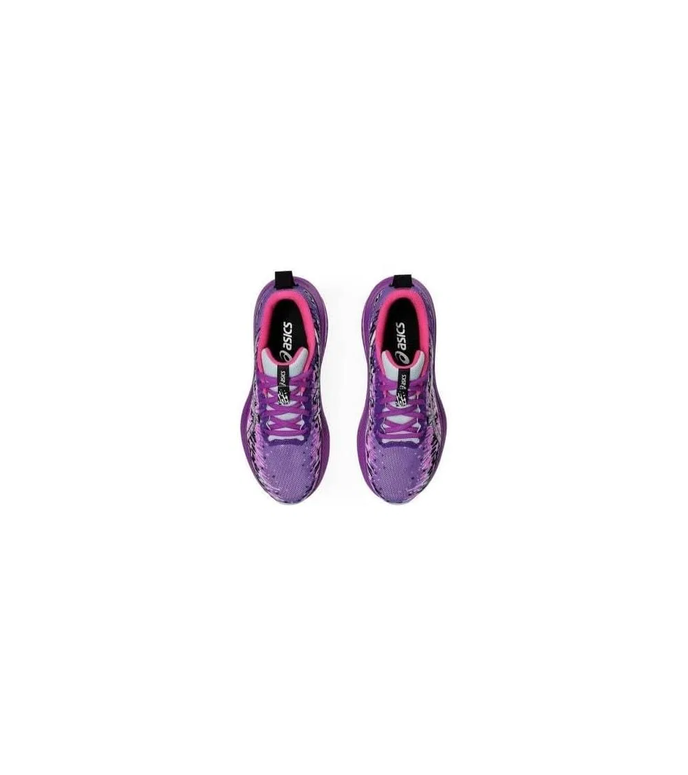 Детские спортивные кроссовки для мальчиков с принтом Gel-Noosa Tri 16 GS ASICS, Intensive White Magenta — фото 2