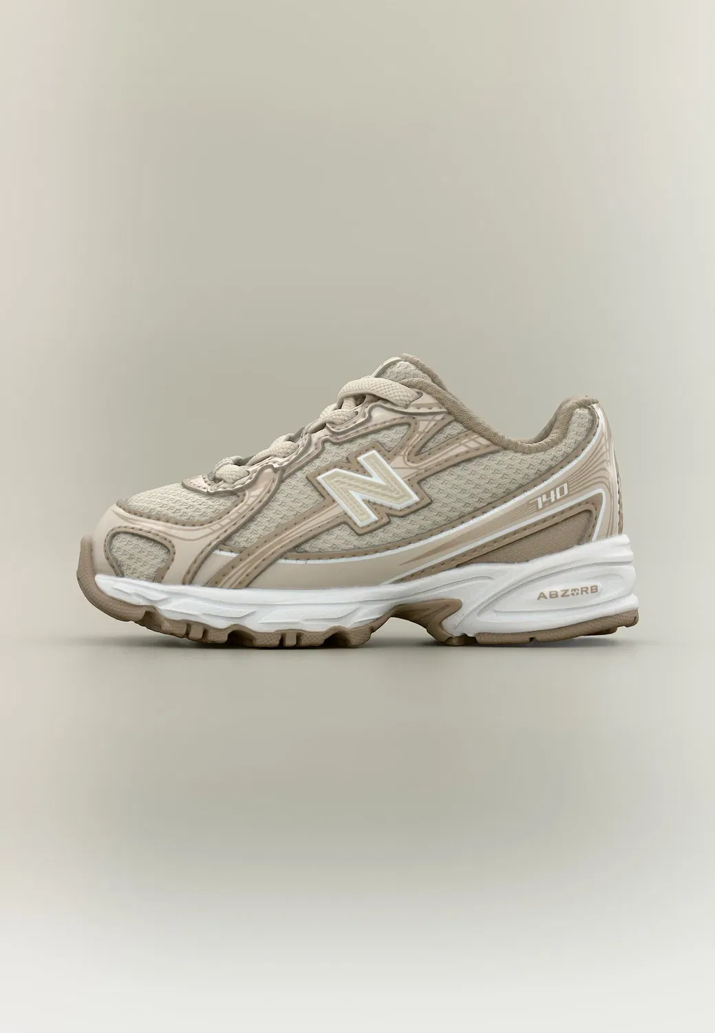 740 унисекс - детская обувь New Balance, Timberwolf/Driftwood