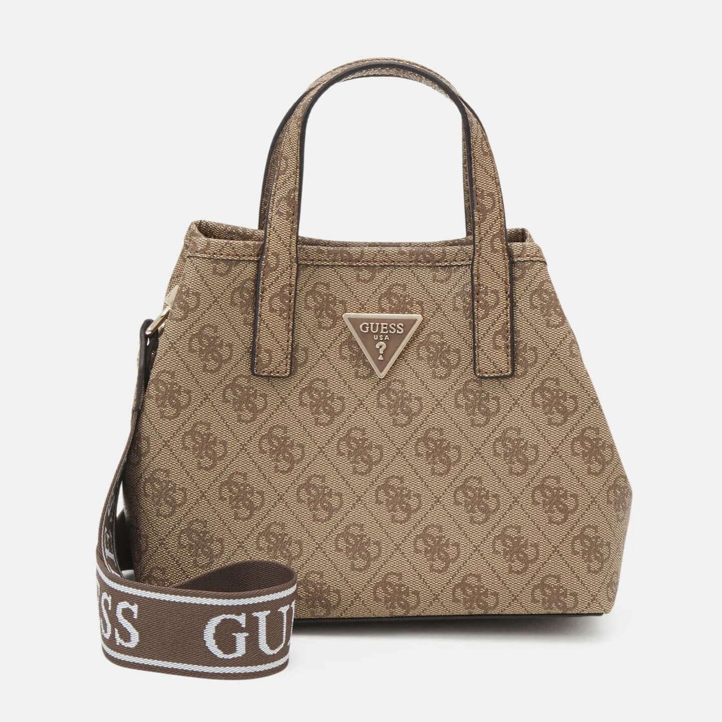

Сумка-тоут Guess Latona Mini, светло-коричневый