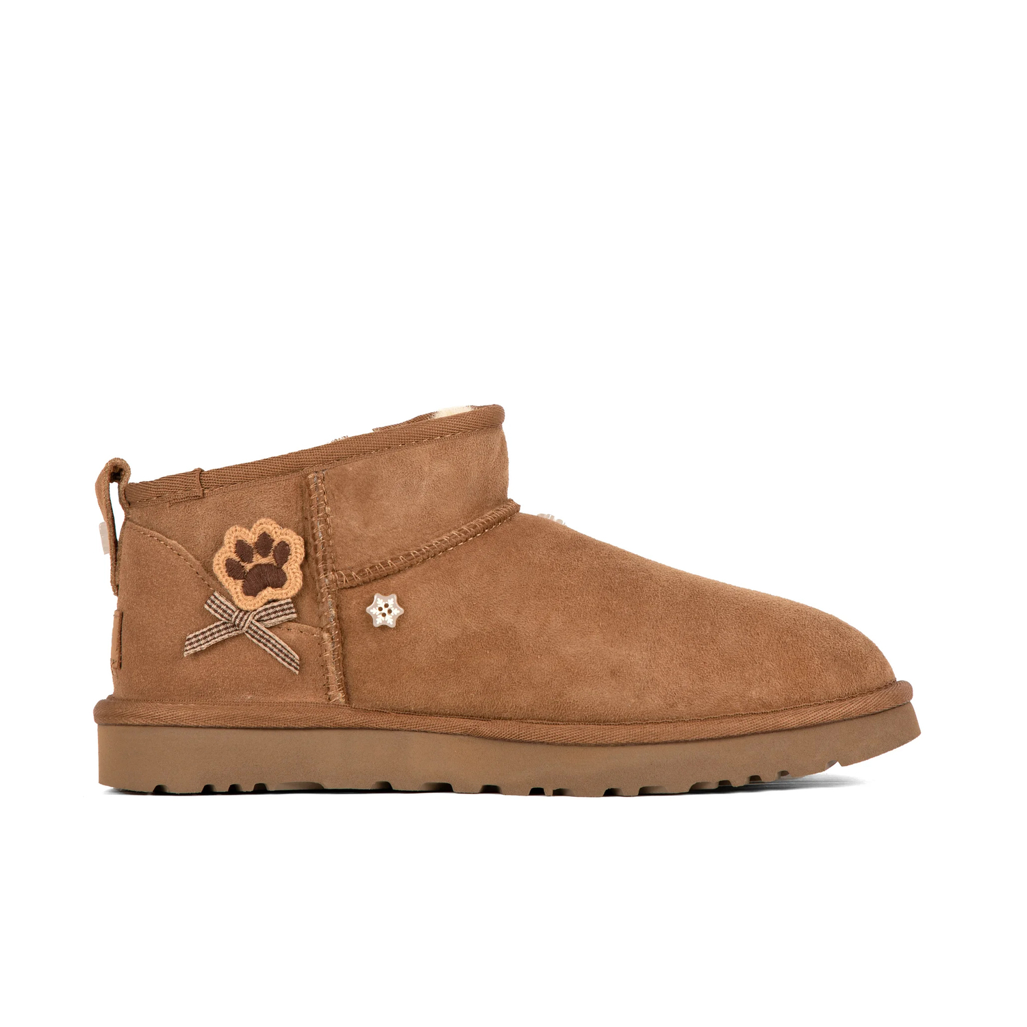 Ботинки короткие UGG Classic Ultra Mini, коричневый — фото 2