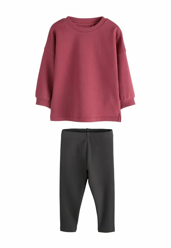 Комплект из топа и леггинсов, 3 предмета, хлопок, Crew Top and Legging Set 3 Pack, Next, Multi, мультиколор — фото 4
