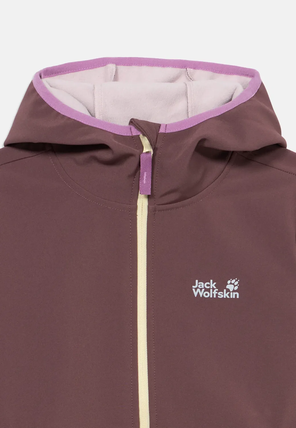 Куртка Fourwinds jkt k унисекс - софтшелл Jack Wolfskin, Plum — фото 3