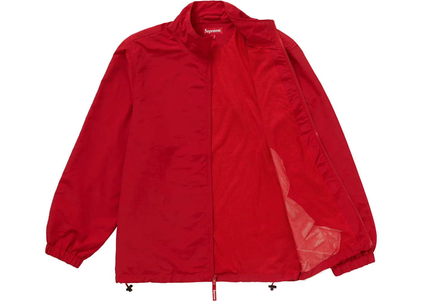 Мужская куртка с принтом S Logo Supreme, Red — фото 3