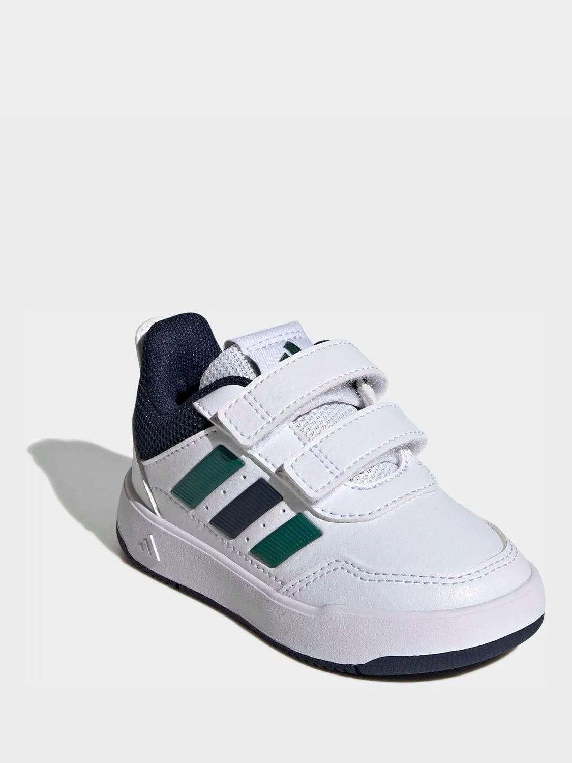 Кроссовки детские Tensaur Sport 3.0 adidas, бело-зеленые