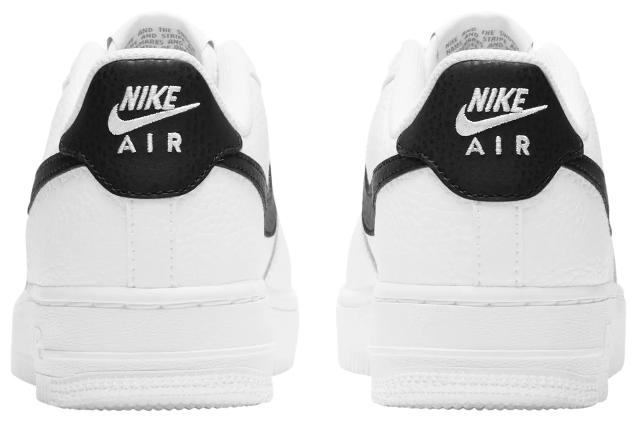 Кроссовки для мальчиков Air Force 1 Low Nike, черный/белый — фото 3