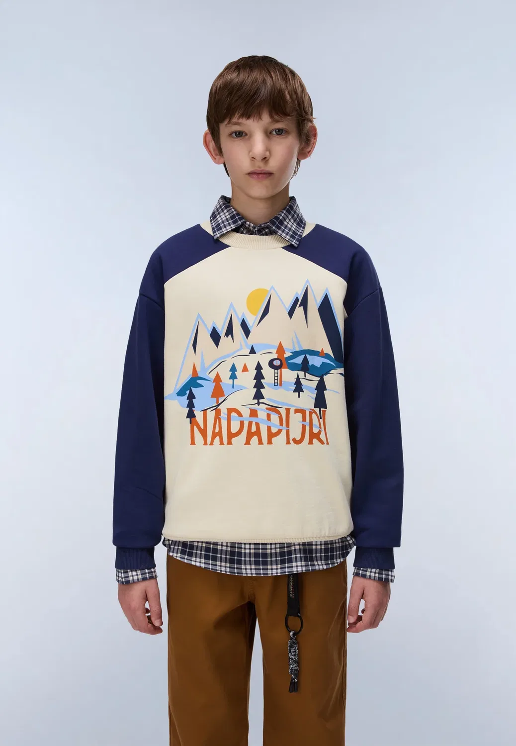 Эллис - толстовка Napapijri, Light Beige