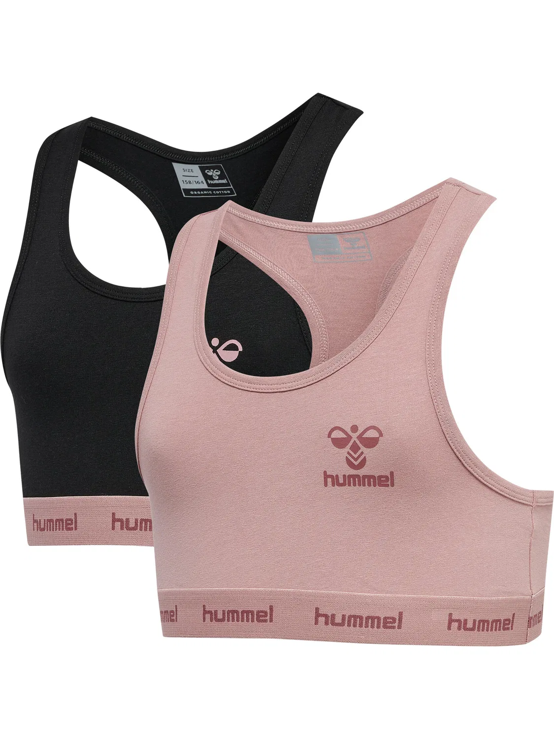Детский топ без рукавов Hmlcarolina Hummel, Rosa / Bonbonrosa