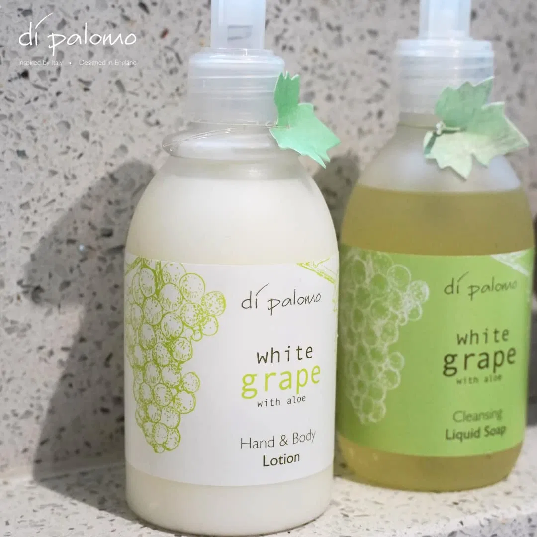 Набор для ухода за руками Di Palomo Essential Hand Care Collection, 240 мл + 240 мл, White Grape with Aloe — фото 3