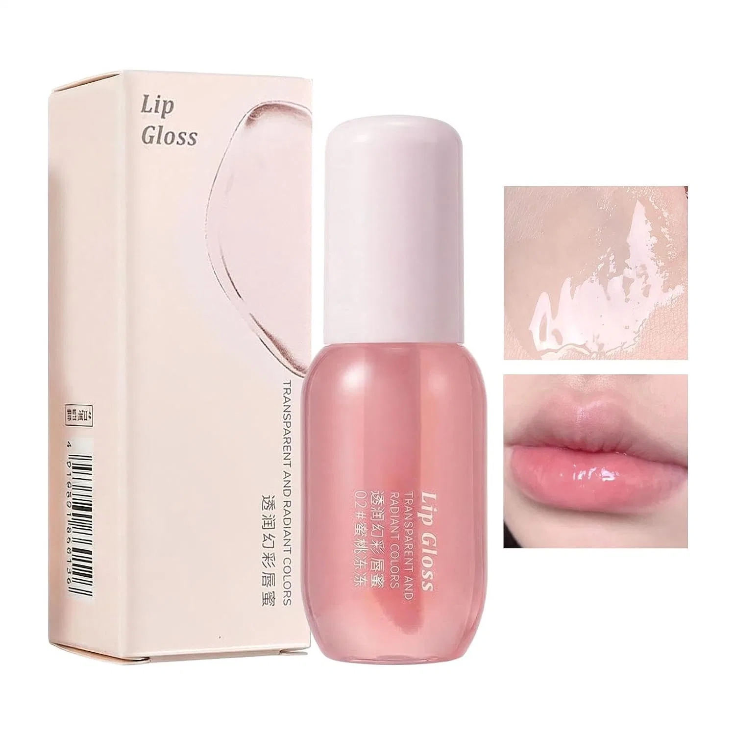 Блеск для губ Lip Gloss Shine, 3.5ml, Mehrfarbig Generisch